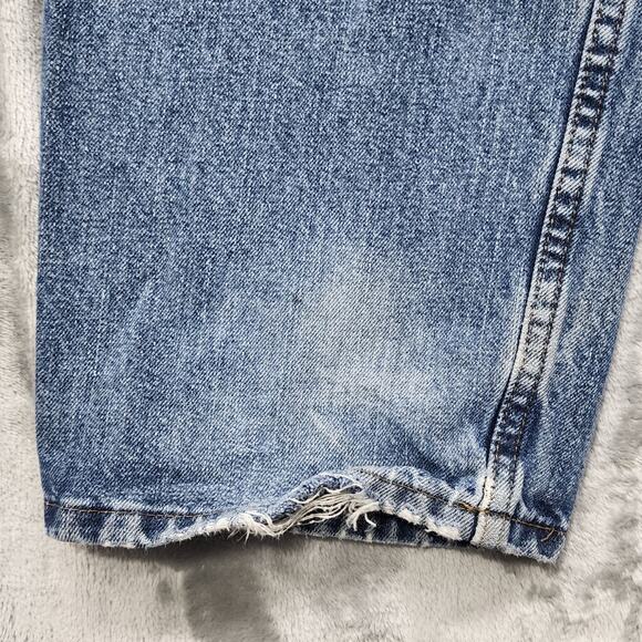 Vintage Arizona Jeans Mens 36X36 Blue Relaxed Fit Distressed Straight Leg Casual - Picture 5 of 15